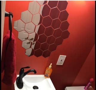 Hexagonal Acrylic Wall Stickers™