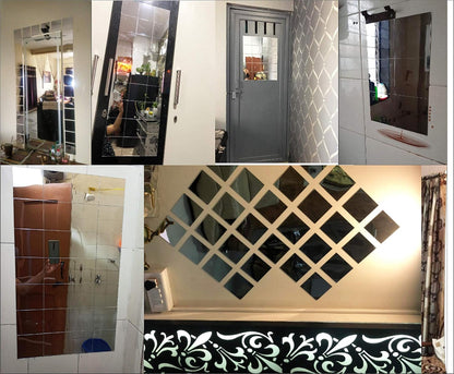 GoldSquare™ Mirror Decore (Pack of 28pcs)