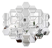Hexagonal Acrylic Wall Stickers™