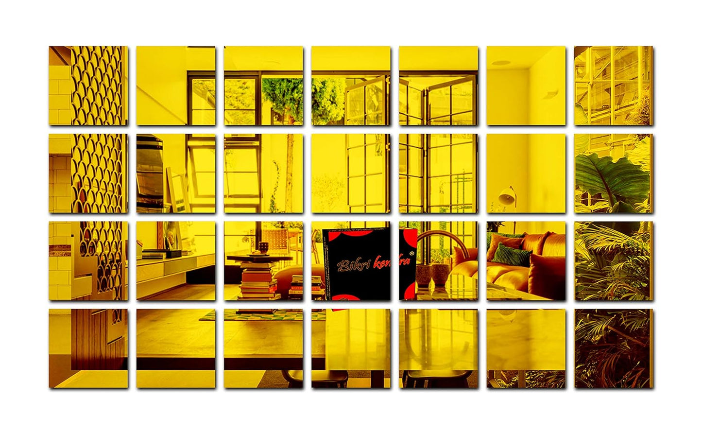 GoldSquare™ Mirror Decore (Pack of 28pcs)